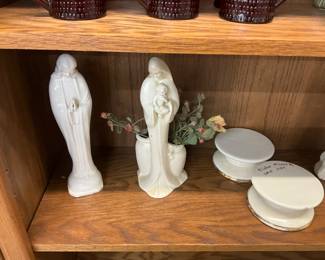 Goebel Praying Madonna - Haeger USA Pottery Madonna & Child Vase/Planter