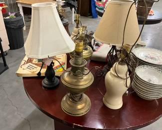 Assorted Table Lamps