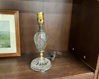 Glass Table Lamp