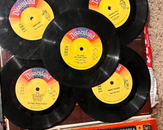 Disney records from the 80s