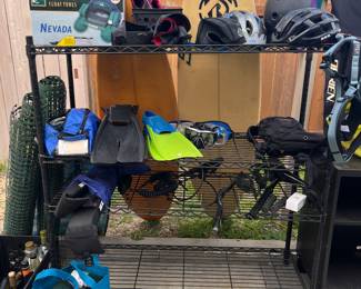 Bike helmets, tennis rackets & more