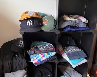 Men's size S, Boy's size L, Billabong, Hurley, Nixon, Patagonia clothing