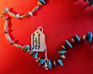Turquoise Heishi nechlace