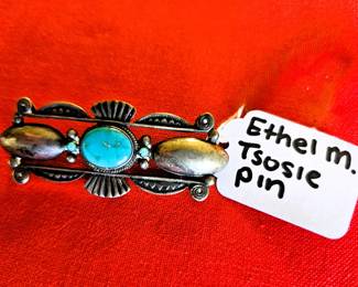 Ethel M. Tsosie Pin