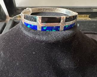 Turquoise & Silver Bracelet