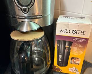 Several coffee makers