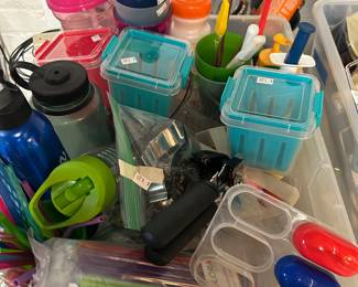 Water Bottles and Kitchen Odds and Ends