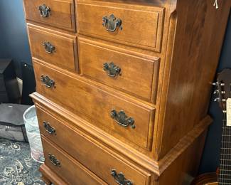 Vintage Ethan Allen 7 Drawer Chest
