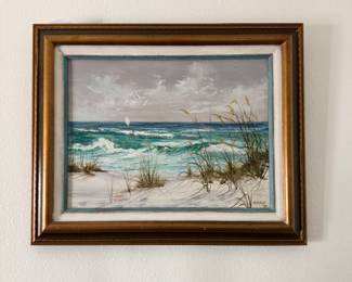 Beach Scene $25 original painting
