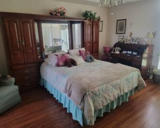 3pc Cabinet Headboard