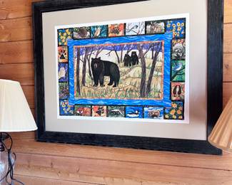 Dana Constant Framed art - Michigan legend of the Sleeping Bear