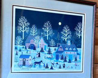 Jane Wooster Scott, The Neighborhood Pond Framed art