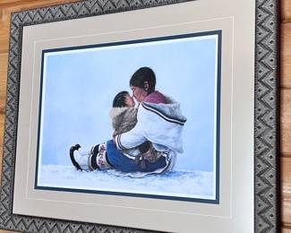 Tender Moment Framed Art