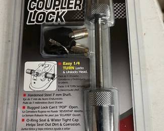 Trailer coupler locks - we have several
