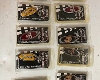 Vintage NOS Stockdale officially licensed collegiate key chains