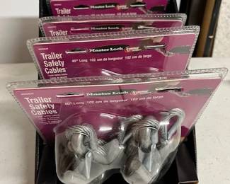 We have several Master Lock Trailer Safety Cables