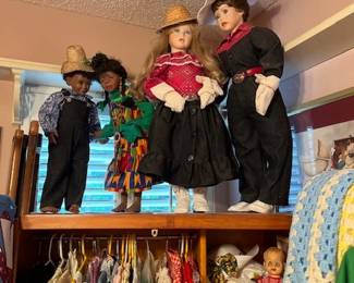 Large designer dolls