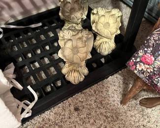 Vintage curtain tie backs