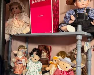 Muffy, American Girl and designer dolls