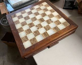 With the drawer closed