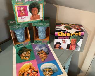 Golden Girls & Chia Pet Collectibles