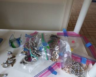 costume jewelry and  decor