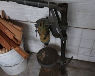 vintage drill press