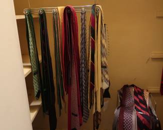 lots of men's ties