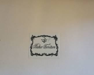 Baker name on sofa