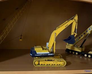 Collection of Diecast Construction Vehicles/Equipment