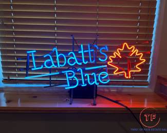 Neon Labatt’s Blue Sign