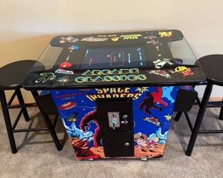 Arcade Game Console Cocktail Table