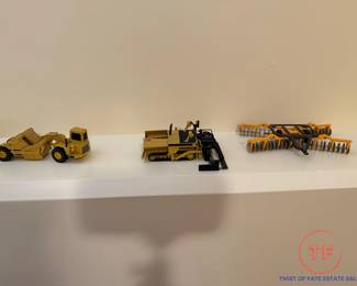 Collection of Diecast Construction Vehicles/Equipment