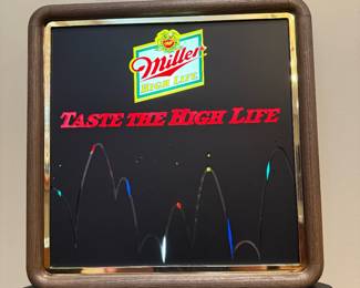 1980’s MILLER Bouncing Ball Advertisement Display