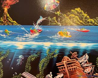 MICHAEL GODARD "Sandbar II" Signed Limited Edition Giclee