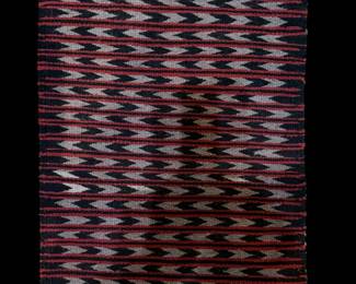 Navajo Eye Dazzler Saddle Blanket Rug/Weaving (31" x 18")