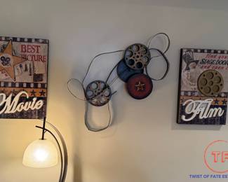 Movie Room Wall Decor