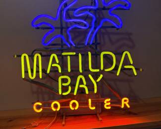 Neon Matilda Bay Sign