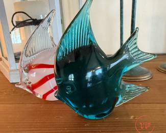 Murano Style Glass Fish