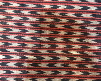 Navajo Eye Dazzler Saddle Blanket Rug/Weaving (31" x 18")