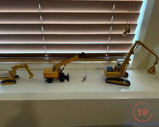 Collection of Diecast Construction Vehicles/Equipment