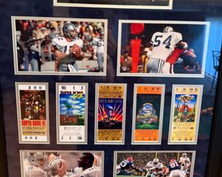 DALLAS COWBOYS "5-Time Super Bowl Champions" Plaque
