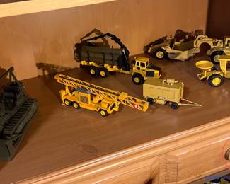 Collection of Diecast Construction Vehicles/Equipment