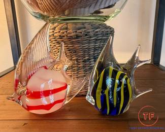 Murano Style Glass Fish