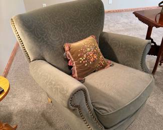 ROWE Studded Armchair