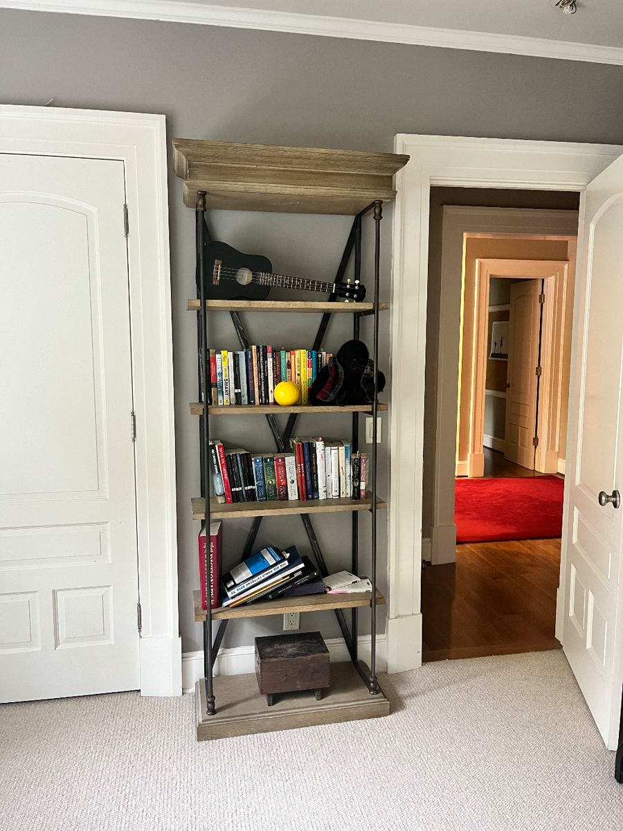 restoration hardware shelves 30"x 84" 200.00