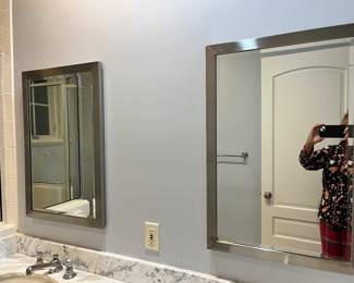 pair of rh mirrors 100 each 20x30