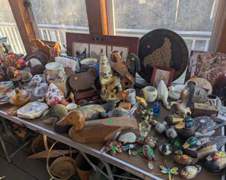 Kitchen Knick-Knacks – Roosters, Hens, Mallards, Ducks, Duck Decoys, Geese, Turkeys, Pheasants and more.