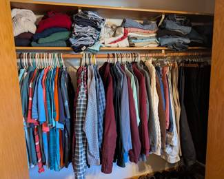Men's Clothes – L.L. Bean, Under Armour, Travis Mathew Golf, Calvin Klein, Izod, Eddie Bauer, & more.