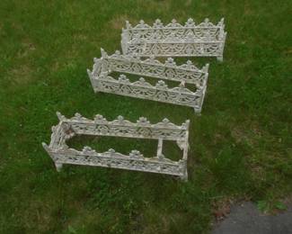 cast iron planters